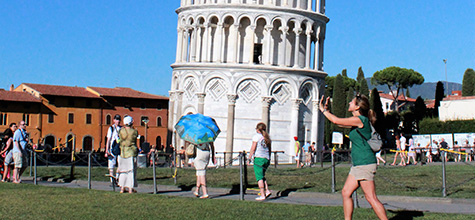 Leaning tower of Pisa