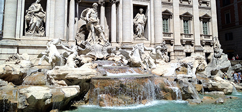 The Trevi Fountain