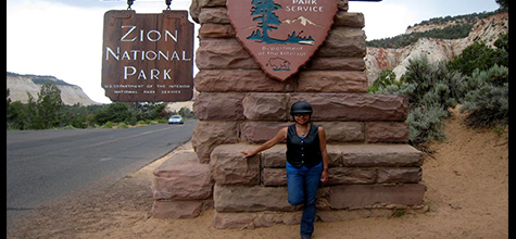Zion National Park Sign