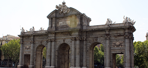 Arc de Triomphe in Madrid